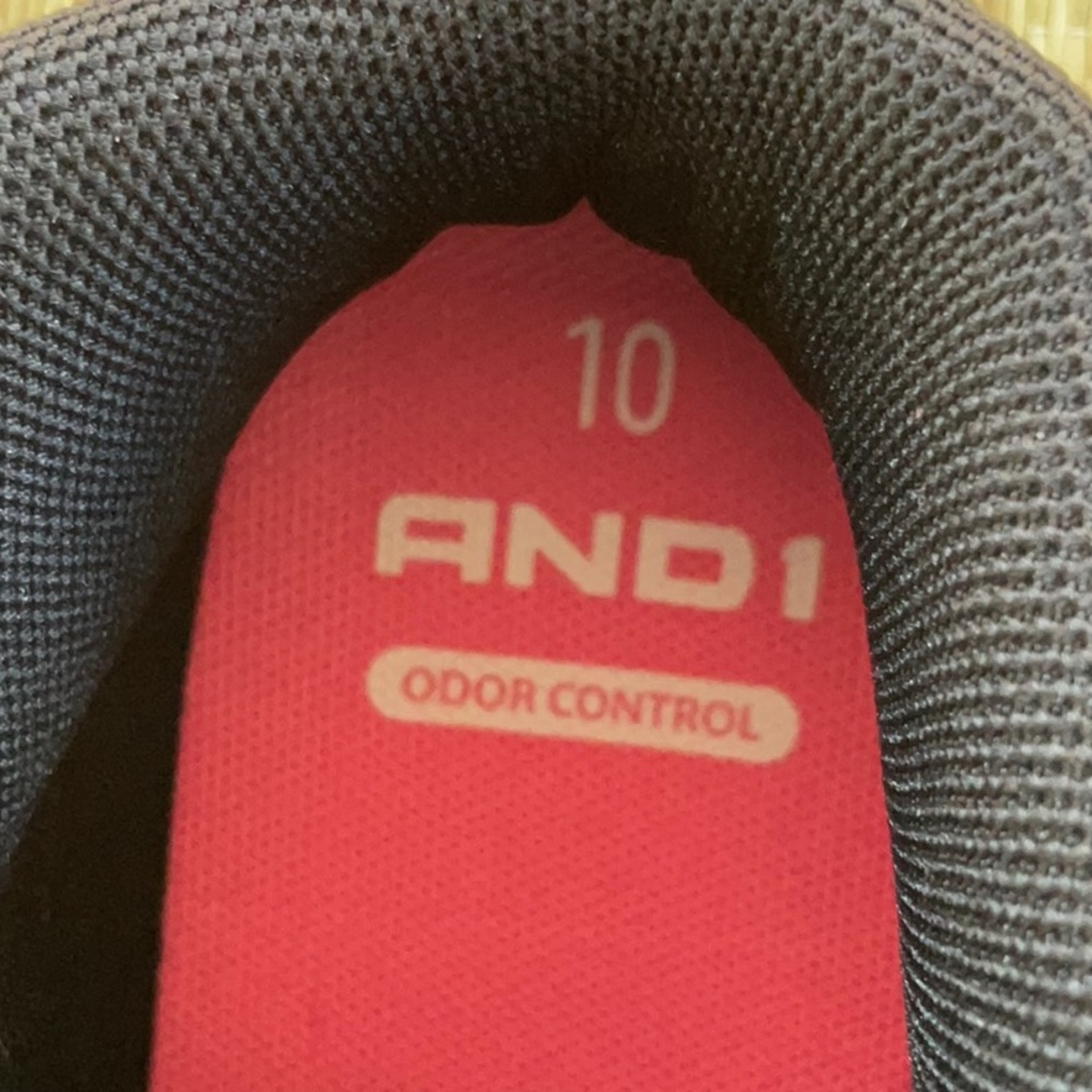 And1 Odor  Control Women’s High-Top Sneakers Size 10 NWT - Picture 8 of 11